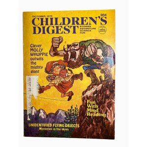 Childrens Digest October 1976 Magazine With Clever Molly Whuppie Story & Mind Re